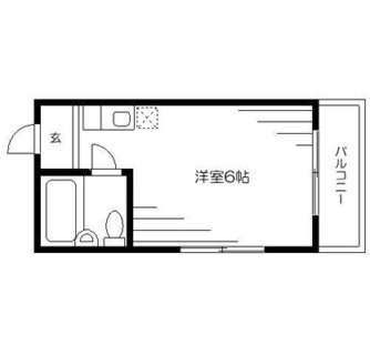 東京都目黒区柿の木坂１丁目 賃貸マンション 1R
