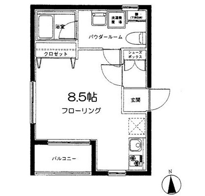 目黒区賃貸マンション・1R