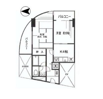 東京都目黒区緑が丘２丁目 賃貸マンション 2K