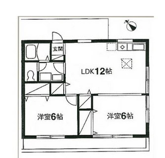 東京都目黒区東山１丁目 賃貸マンション 2LDK