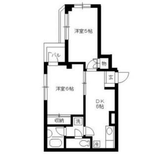 東京都目黒区洗足１丁目 賃貸マンション 2DK