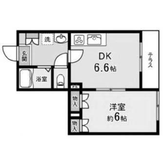 東京都目黒区目黒４丁目 賃貸マンション 1DK